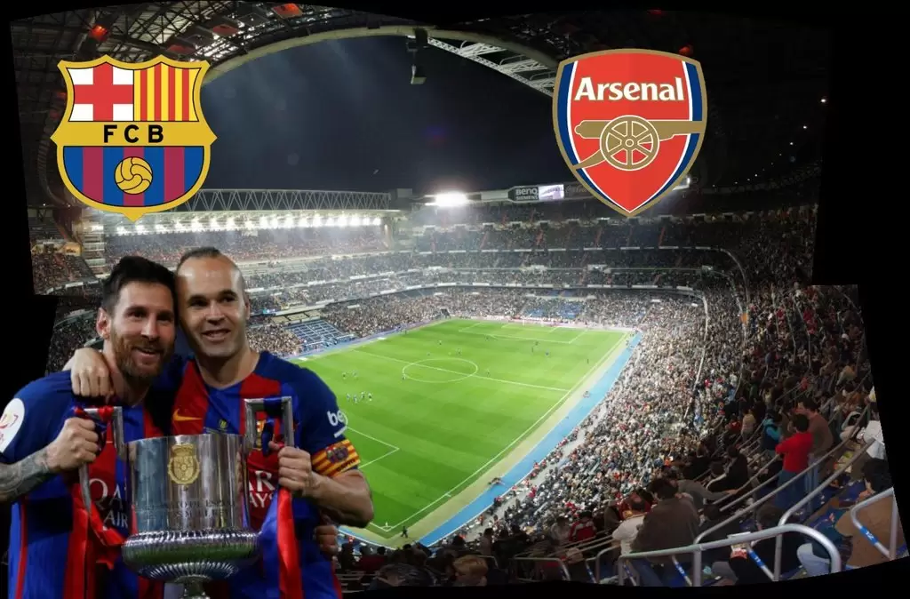 Barcelona beats Arsenal Blog EN title image